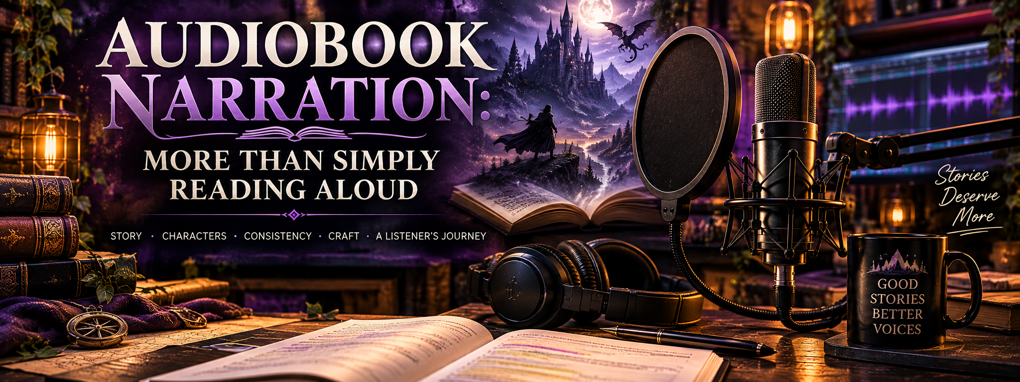 Audiobook Narration: More Than Simply Reading Aloud